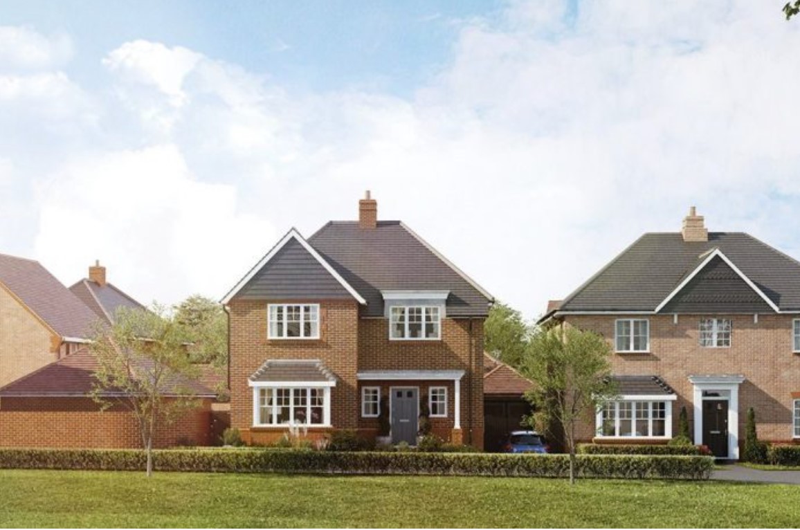 Bewley Homes Artist impression Of New Homes at Catesby's Alfold Strategic Land Site