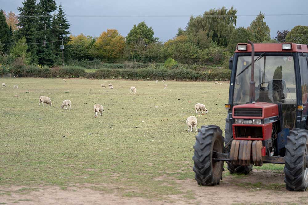 Working with farmers and their land