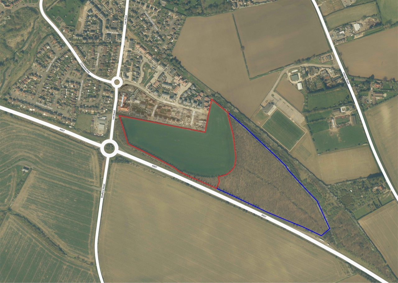 Second land sale in Shefford for Catesby